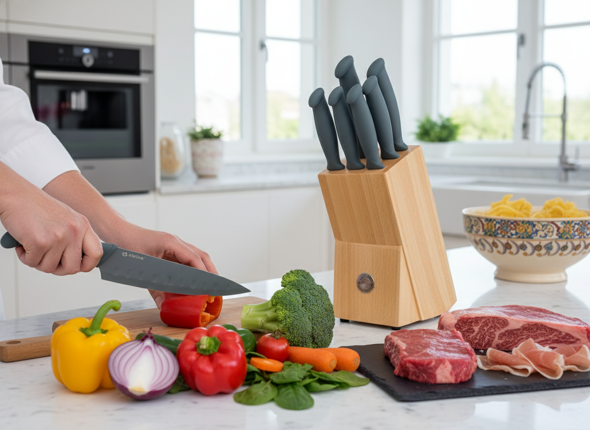 Preparazione pasto gourmet