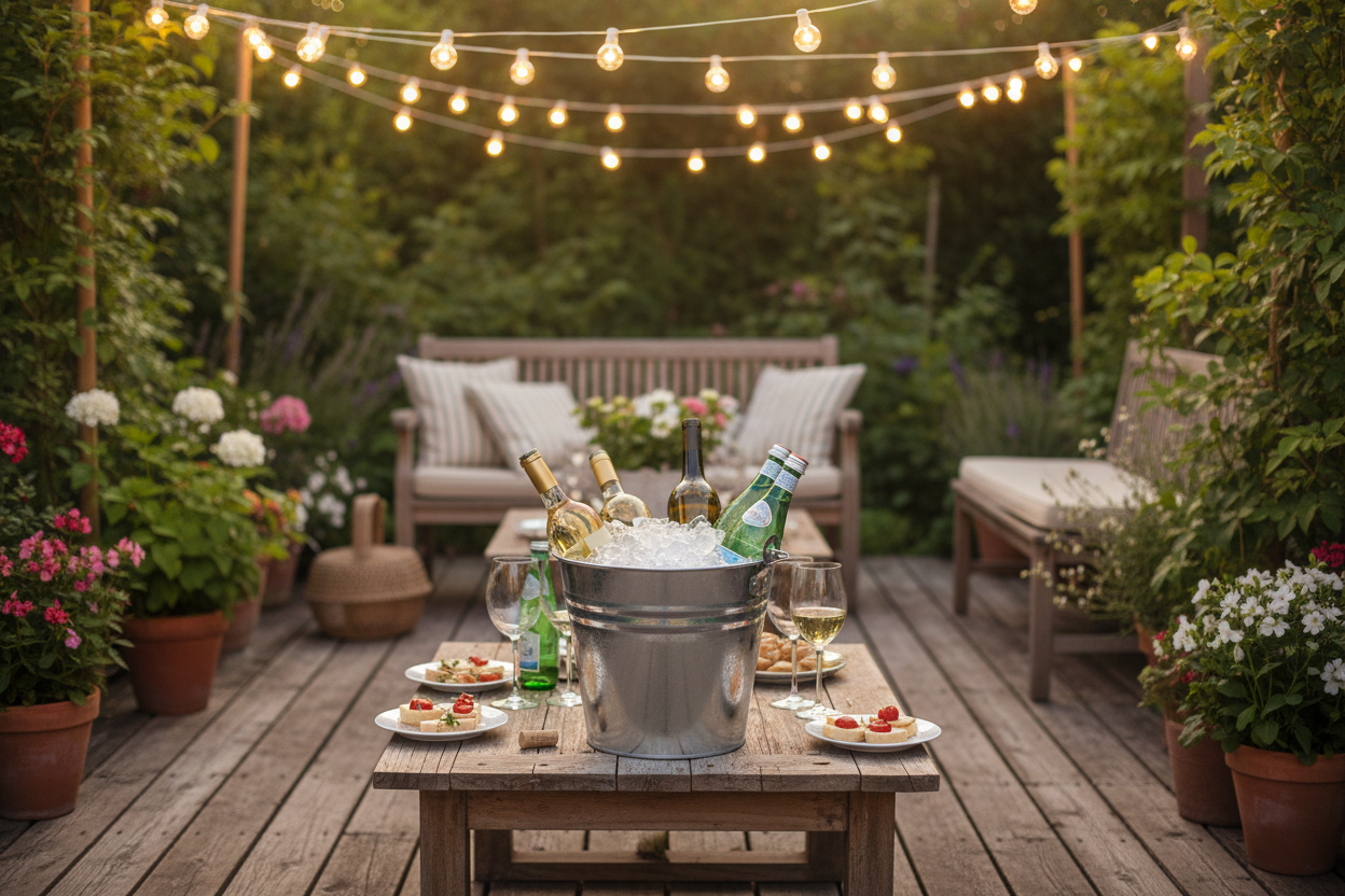 Secchio porta ghiaccio per party