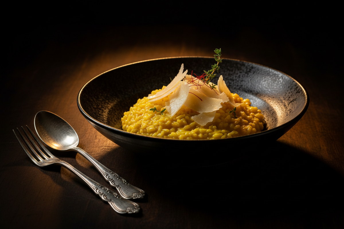 Risotto alla Milanese: La Ricetta Originale con lo Zafferano