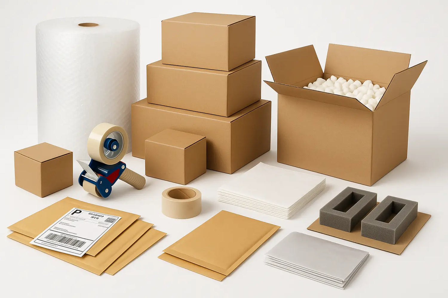 Imballaggio Spedizioni - Scatole, Pluriball e Materiali Protettivi