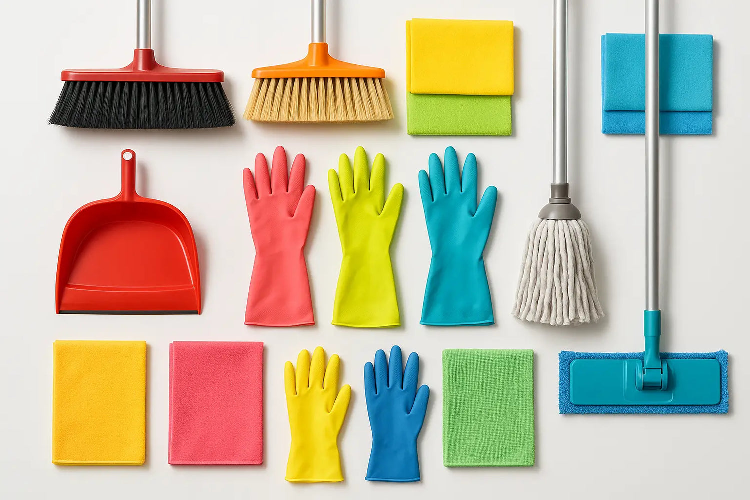 Pulizia Domestica - Scope, Spazzole e Accessori