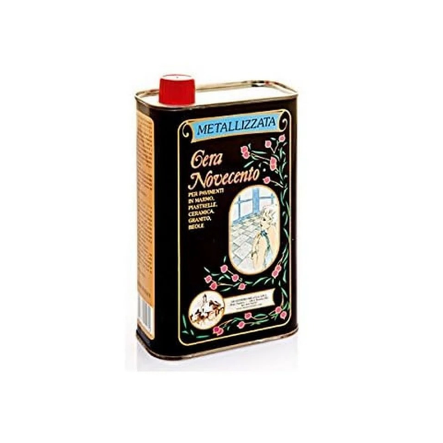 Cera Metallizzata Novecento 1L Pavimenti Marmo Granito