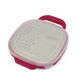 Grattugia + Contenitore 3 Pz 25X20X6 Cm - 200 ml