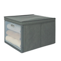 Scatola Portaoggetti TNT Pieghevole con Finestra Trasparente – Organizer Armadio Ideabox