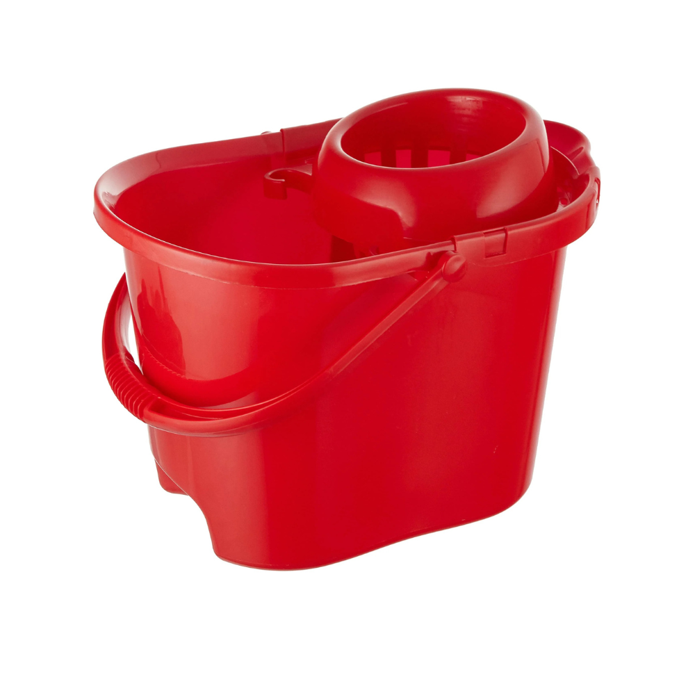 Perfect Classic Bucket with Wringer, Plastic,