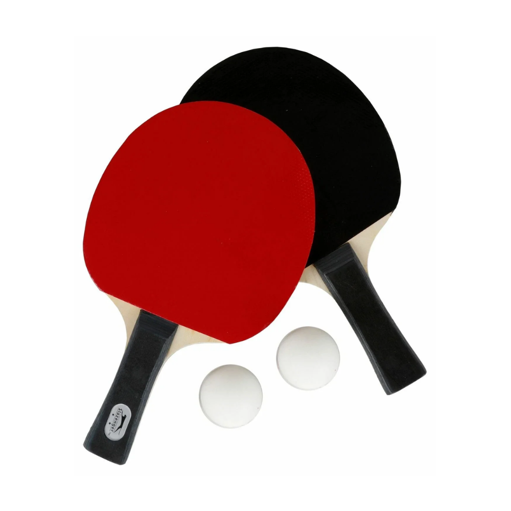 Set Ping Pong Slazenger Fun 5 Pezzi | 2 Racchette + 2 Palline + Borsa | Qualità 2 Stelle