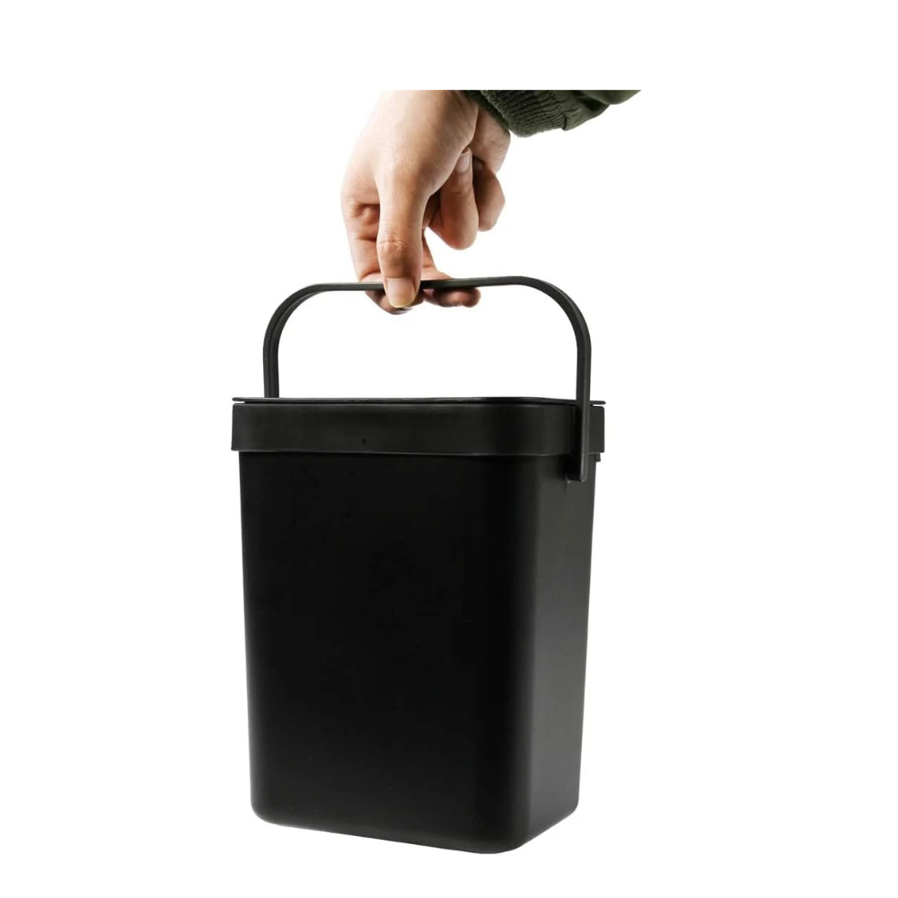 Pattumiera Umido 5L da Appendere - Bidone Organico Cucina 3 Colori