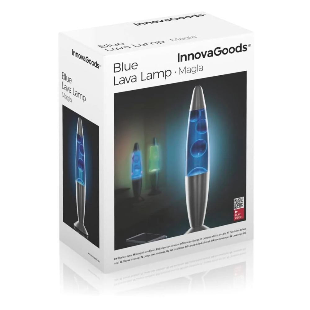 Lampada Lava Blu InnovaGoods 25W Vintage Lampadina Incl