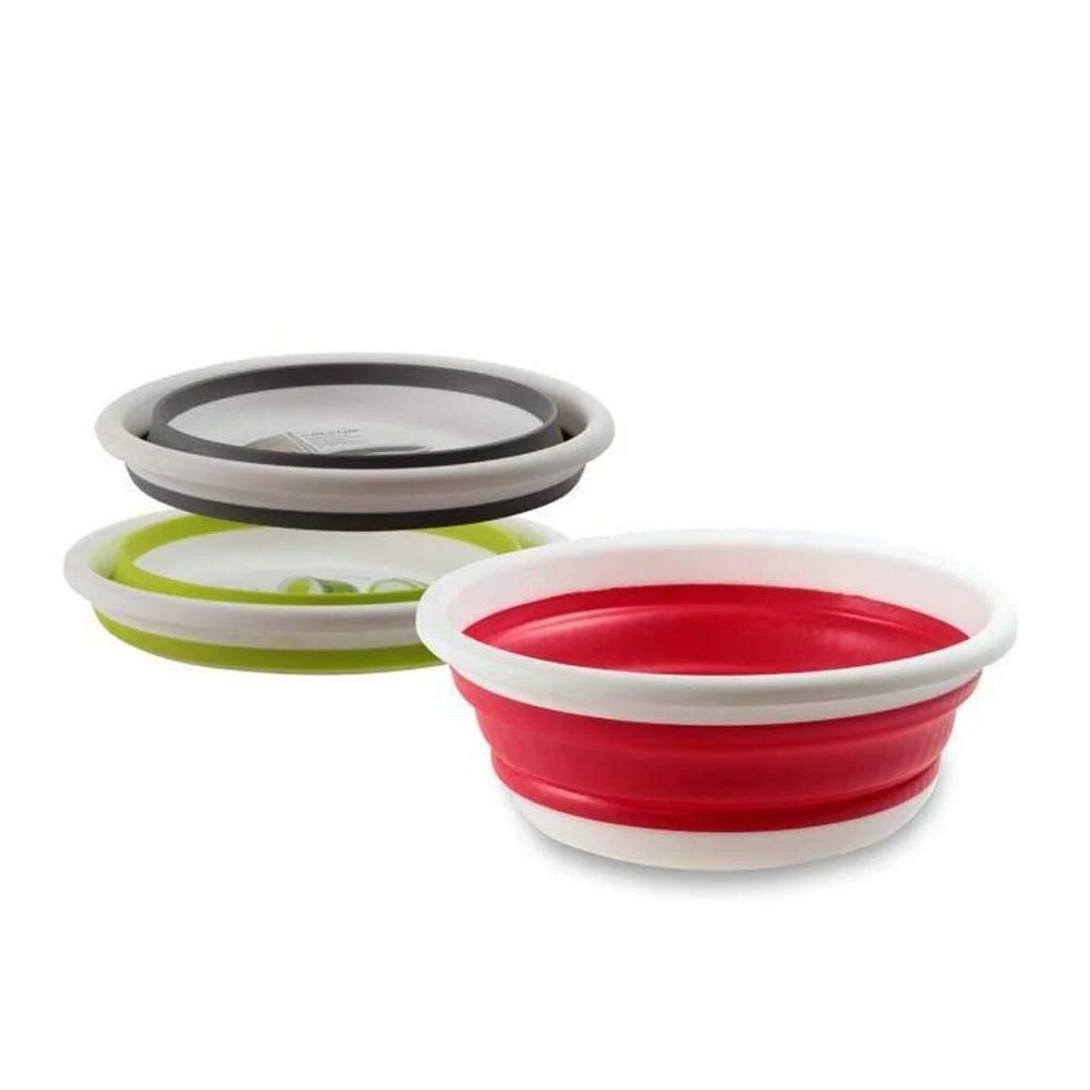 Edco Italia SRL Round Folding Silicone Basin, 38cm, Multicolor, Uni