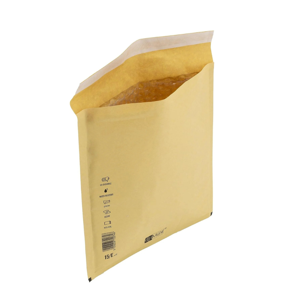 KGC_DOO 700 Padded Envelopes for Shipping, BROWN Color, With Bubble Wrap 5 / E - Size 220 X 265 - Air Bubble Bags - Classic Air Bubble Bags - POSTAL ENVELOPES 220 X 265 MM BROWN PIECES 22X26 PADDED POSTAL ENVELOPE