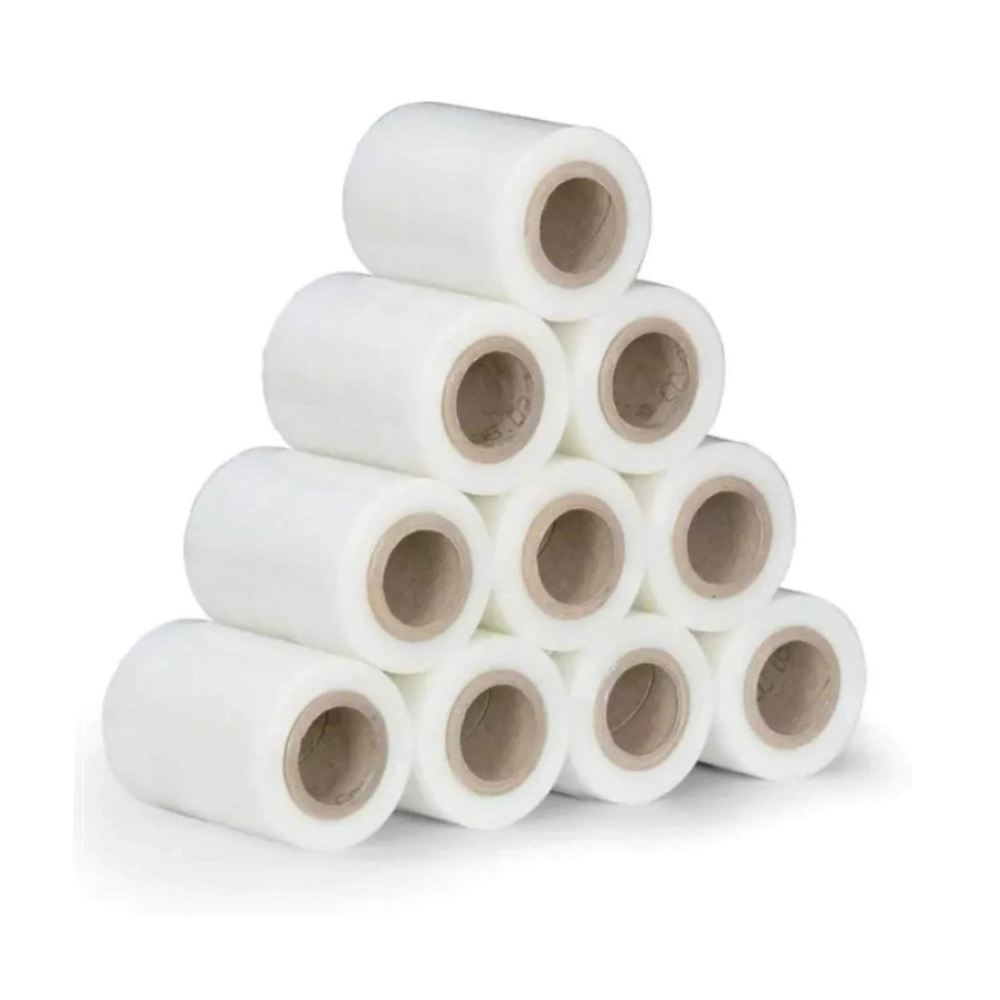 Fercasashop Transparent Stretch Film for Packing Pallets, 300g, Office, Industry, and Home Use
