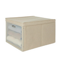 Scatola Portaoggetti TNT Pieghevole con Finestra Trasparente – Organizer Armadio Ideabox
