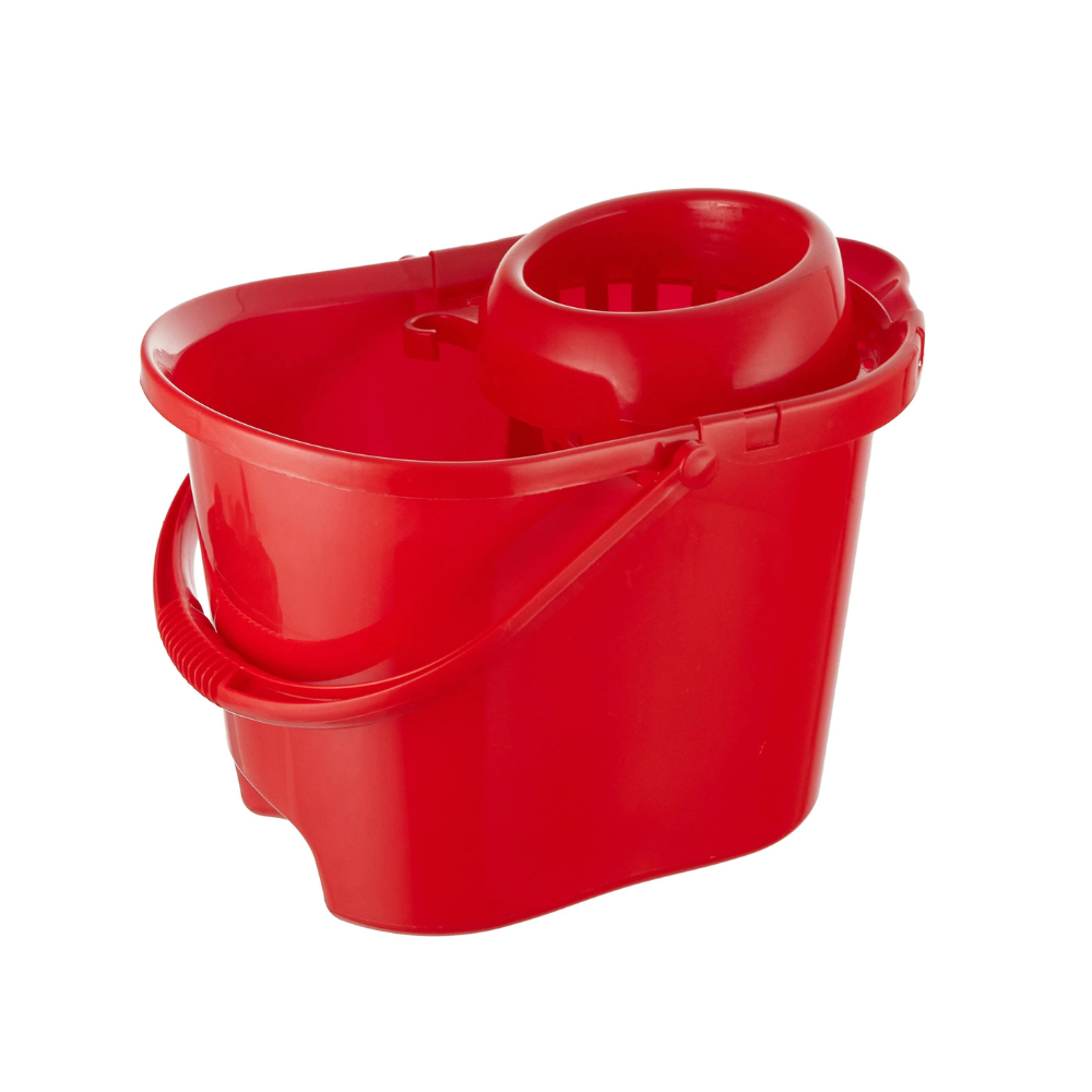 Perfect Classic Bucket with Wringer, Plastic,