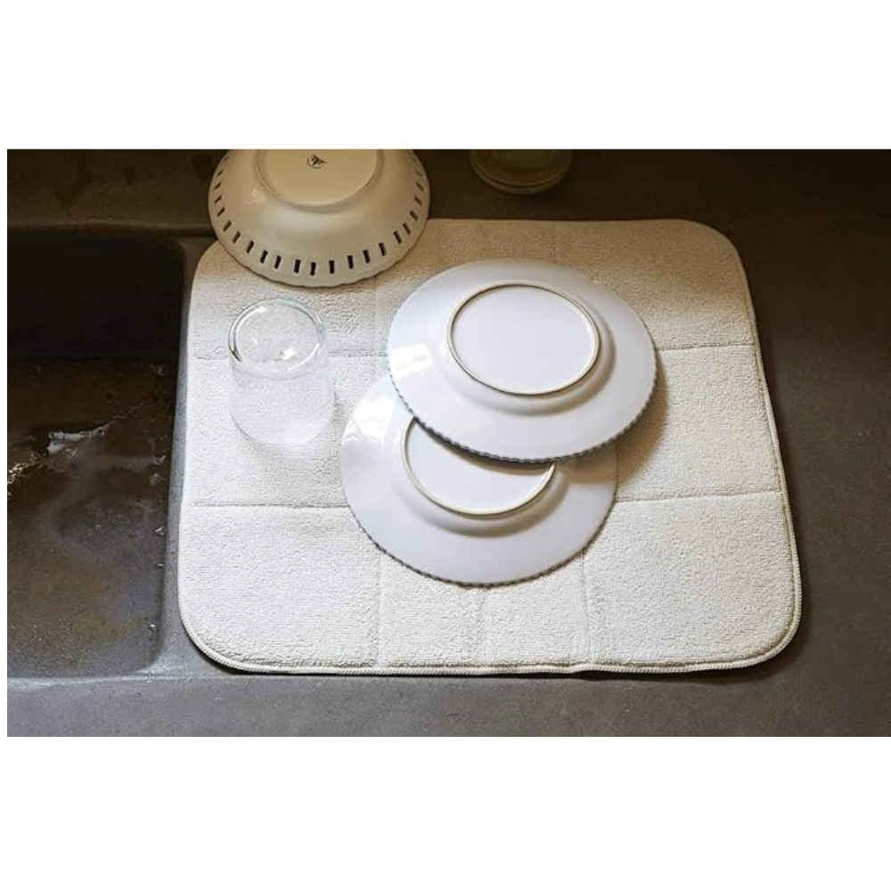 Tappetino Scolapiatti Microfibra 40x50cm | 2 Colori