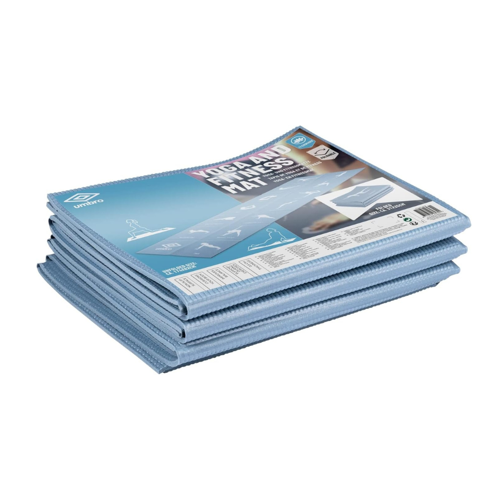 Tappetino Yoga Pieghevole Antiscivolo Umbro – 174x62 cm con 13 Posizioni