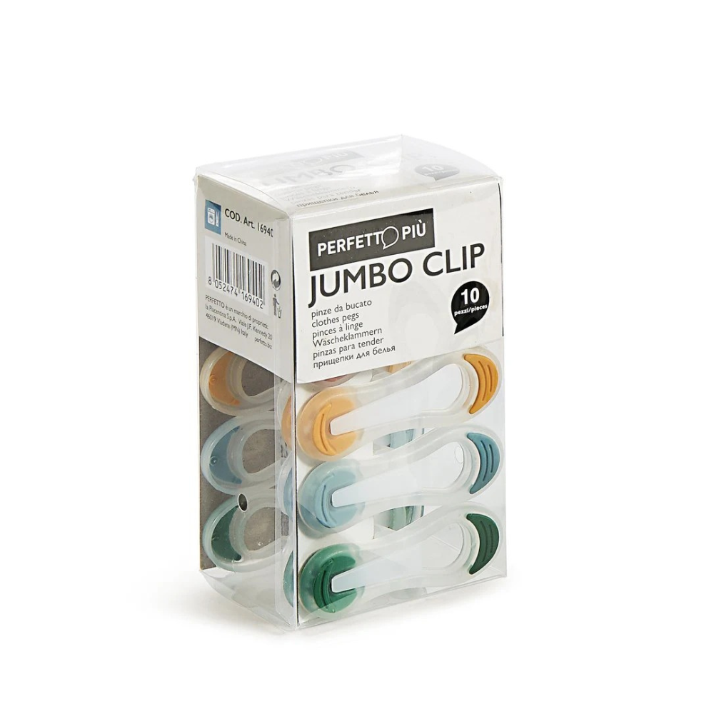 Jumbo Clip Pliers, Plastic, Multicolored, 2.5x3.5x7 cm