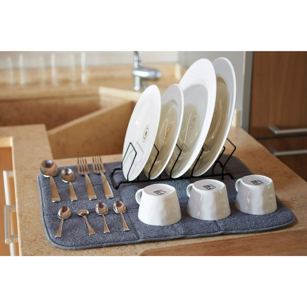 MICROFIBER DISH DRAINER cm. 40x50 + 9-place grid