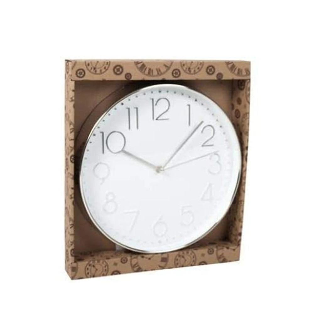 Orologio da Parete Rotondo Design Elegante 30,5 cm