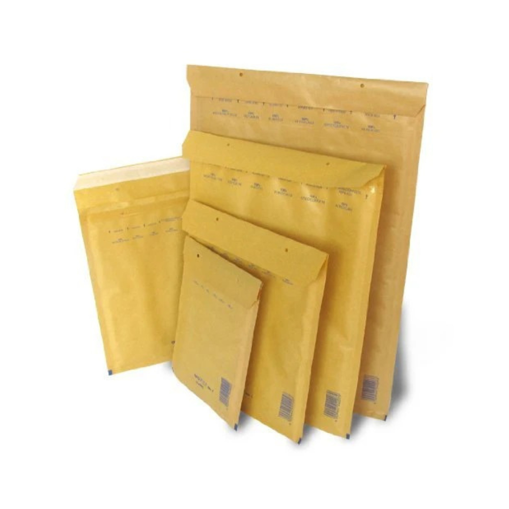 KGC_DOO 700 Padded Envelopes for Shipping, BROWN Color, With Bubble Wrap 5 / E - Size 220 X 265 - Air Bubble Bags - Classic Air Bubble Bags - POSTAL ENVELOPES 220 X 265 MM BROWN PIECES 22X26 PADDED POSTAL ENVELOPE