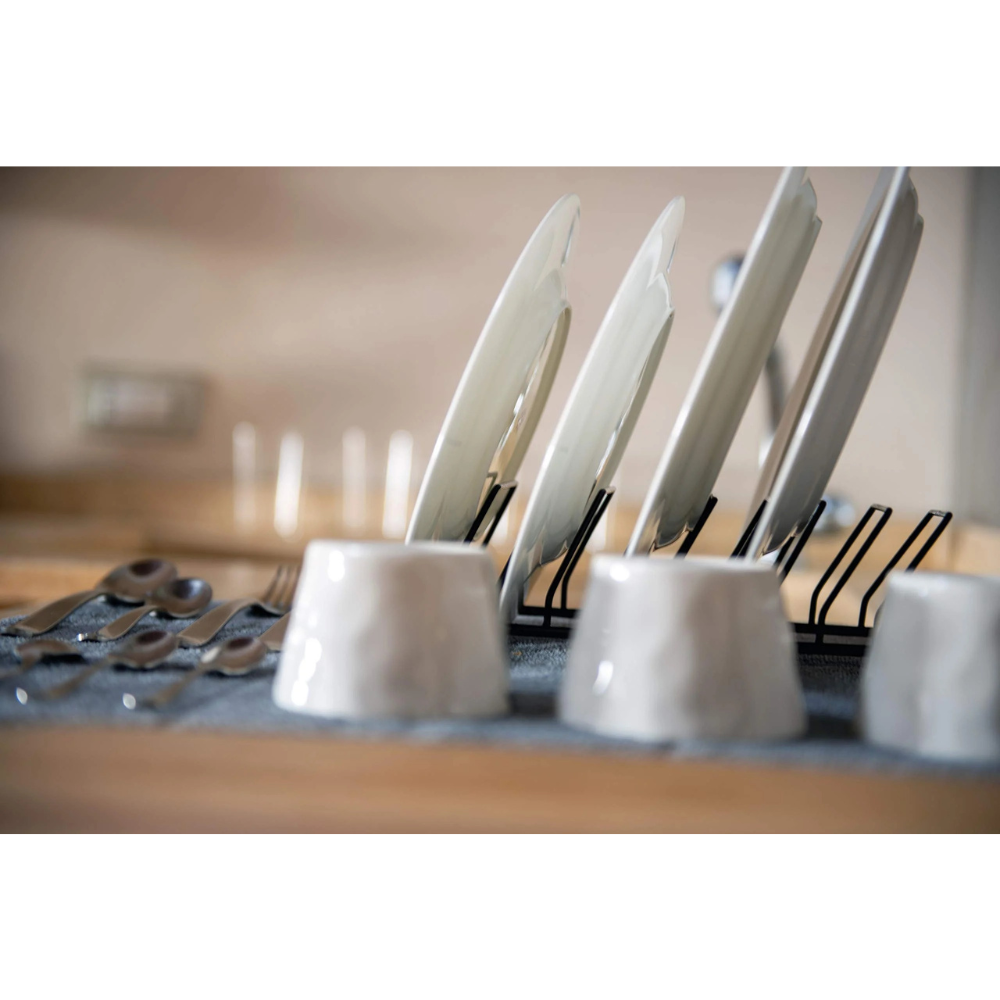 MICROFIBER DISH DRAINER cm. 40x50 + 9-place grid