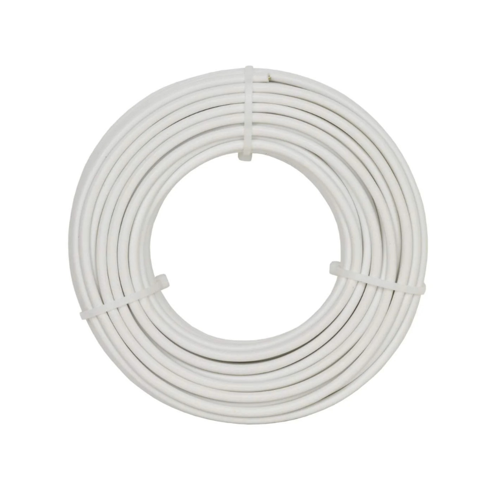Filo Stendibiancheria Biancone in Acciaio Zincato Rivestito PVC Ø 5 mm – 10 o 20 Metri