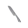 Coltello Santoku 32 cm – Lama Alveolata in Acciaio Inox, Manico Ergonomico