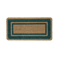 FERCASASHOP® Natural Coconut Doormat Outside Door Entrance Non-Slip Back Mud Scraper Mat MOD. Coconut Edge