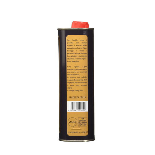 CERA NOVECENTO Liquida Rigenerante per Legno, Neutra 1L