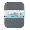 Tapis d'égouttage en silicone nervuré pour évier de cuisine