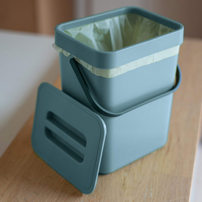 Pattumiera Umido da Appendere 5L Gino Avio - Bidone Organico Cucina con Coperchio