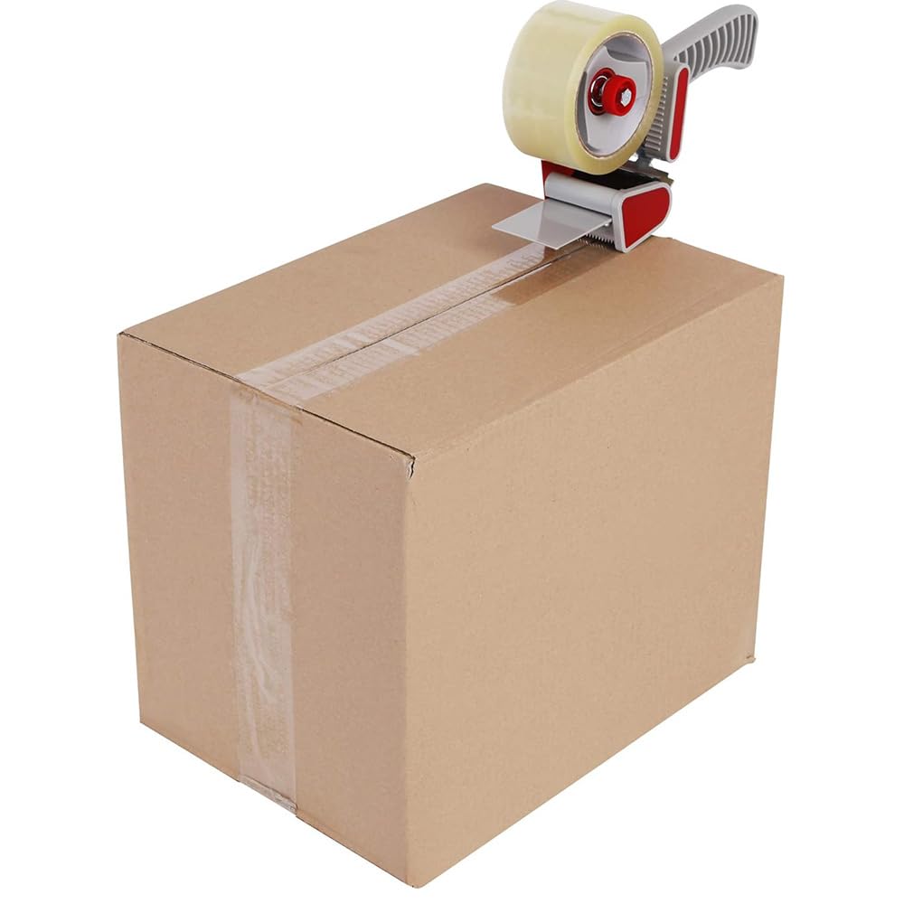 FERCASASHOP Transparent Adhesive Tape for Packaging Silenced Ppl - Size mm.50 X 66 Meters