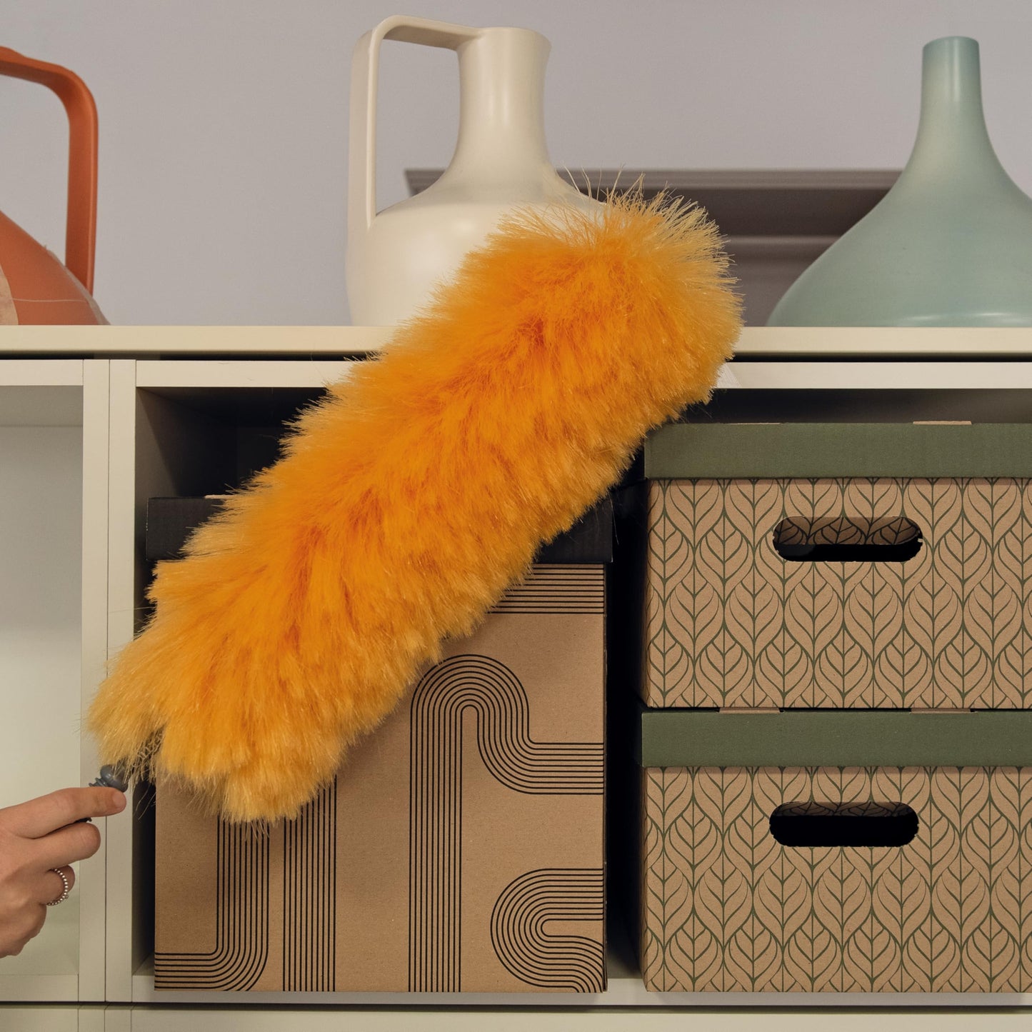 Piumino Elettrostatico Antipolvere Pieghevole - 3 Misure (X, XL, XXL) - Cattura Polvere