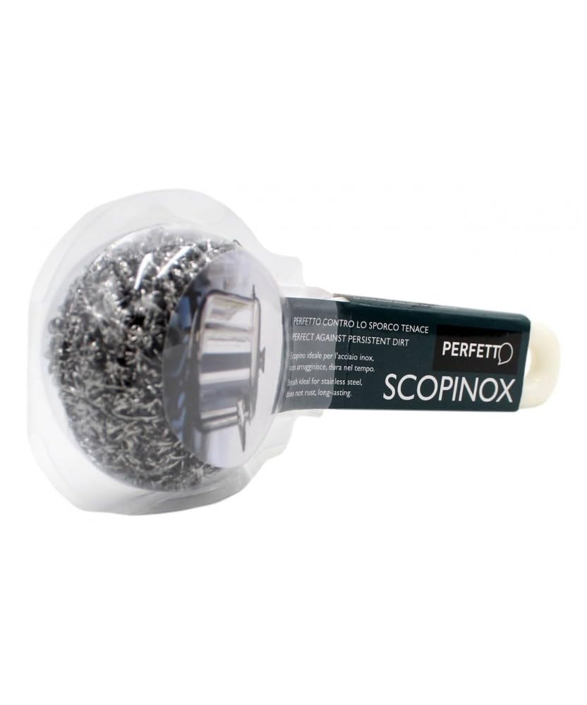 Scopinox Lavapiatti con Spugna Inox – Perfetto