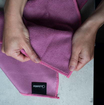 Ultrafibra Vetri, Panno Microfibra, Tessuto, Avio/Cipria, 40x40x0.5 cm