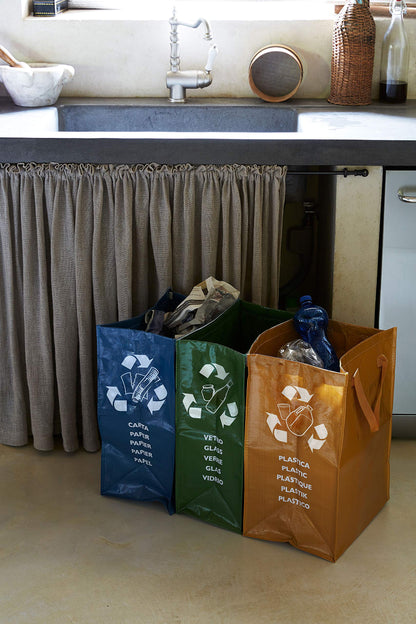 Perfetto Ricicla Bag Pattumiera per la raccolata differenziata  3 Scomparti