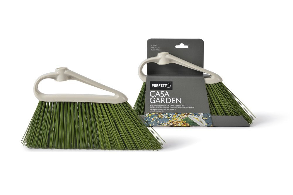 Perfect Home Garden Outdoor Broom, Plastic, Ice Broom/Moss Bristle, 34x5x20.0 cm
