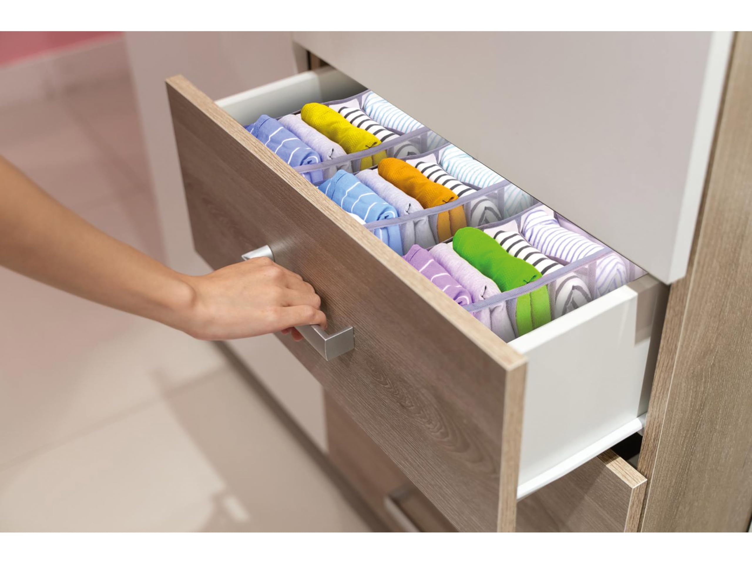 Organizer Alpina 7 Scomparti 36x17x12cm Armadio Cassetti