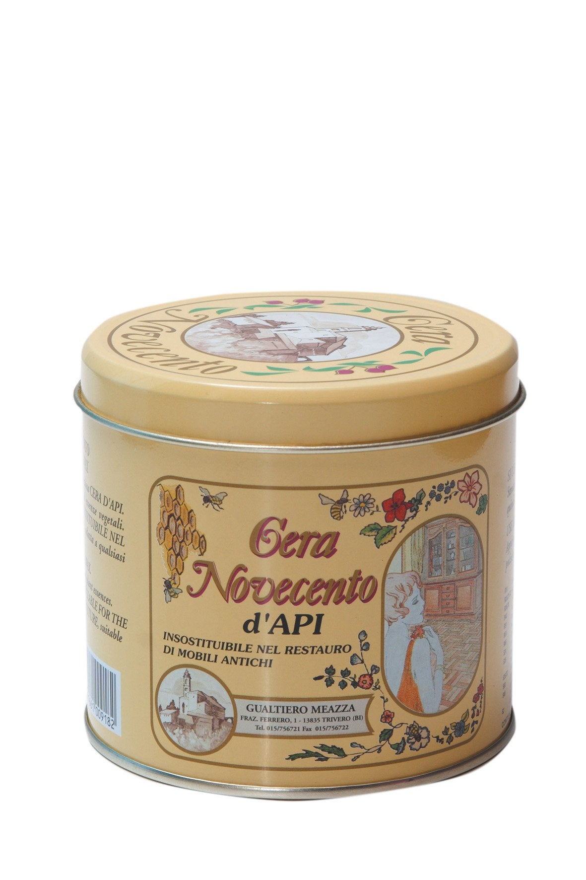 Cera d'Api NOVECENTO 500ml Lucidante Legno 4 Tonalità