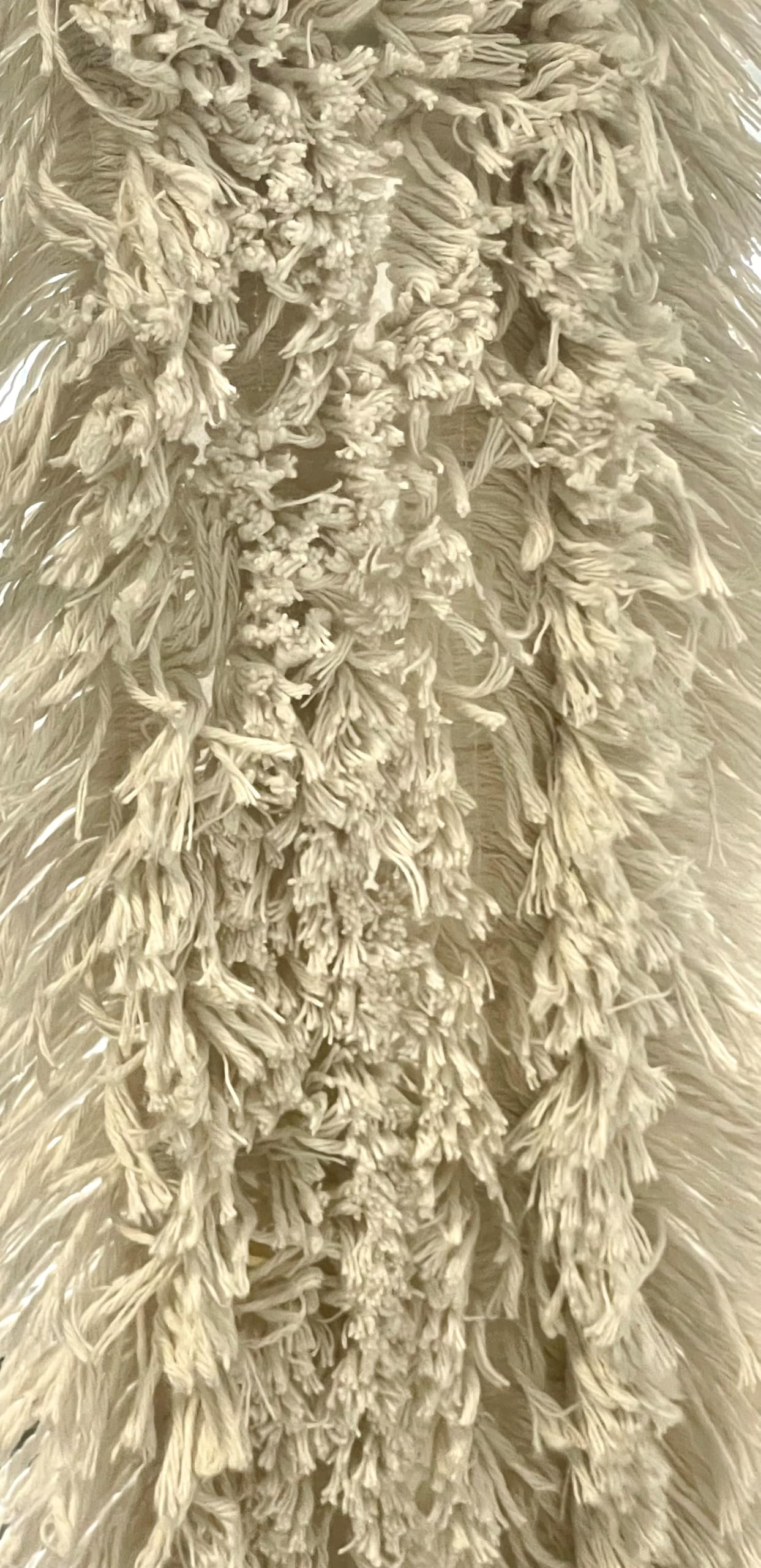 Kit ricambio frangia cotone doppia tasca cm 80 - 4 pz