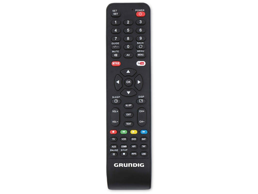 Universal Remote Control - Up to 8 Devices Simultaneously - 210 x 50 x 18 mm - Black