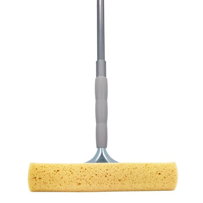 Lavavetri con spugna per lavare e gomma per asciugare 25 cm, ideale per Pulizia efficace e rapida di superfici vetrate