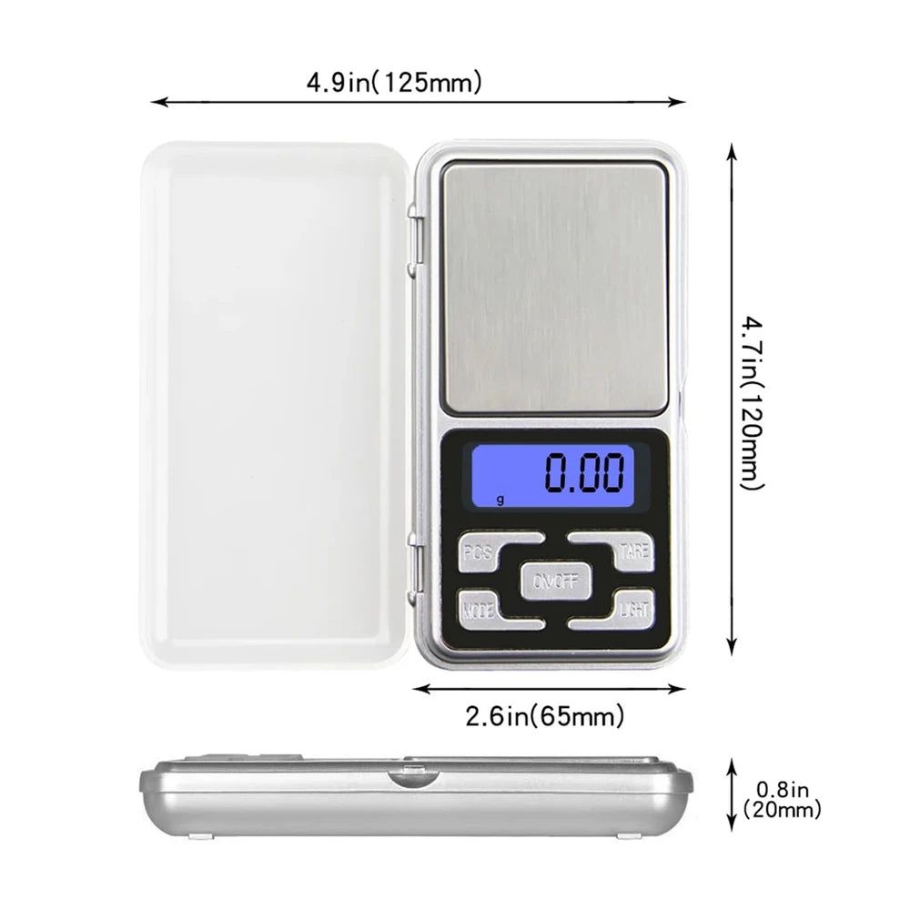 Bilancia Digitale di Precisione MH-500, 500 g x 0,1 g