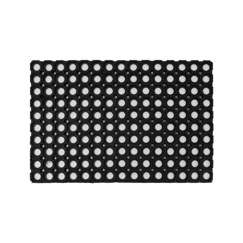 Rubber Compos Doormat with Holes 50x100 cm