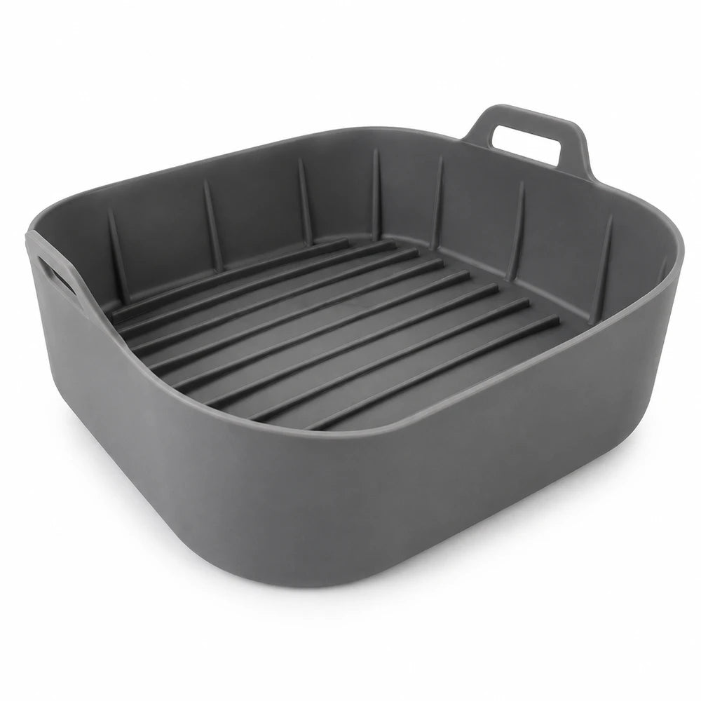 Cestello Quadrato Silicone Friggitrice ad Aria