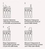 18 PCS. PERFETTO KITCHEN FRESCOVUOTO vacuum bag 6 sizes S + 6 sizes M + 6 sizes L