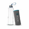 Borracce in Vetro 600ml con Custodia Termica Set 3 Pz