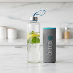 Borracce in Vetro 600ml con Custodia Termica Set 3 Pz