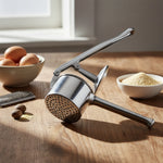 Stainless steel Passatelli press with 5 mm holes