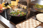Asian style wok pan with non-stick coating, 30 cm