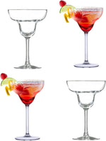 Alpina Large Gin Glasses, 730ml, Set of 4 Gin and Tonic Glasses, Copa Style Cocktail Glasses, G&amp;T Glasses, Party Gift, Home, Bar, Pub, Restaurant, Stemware